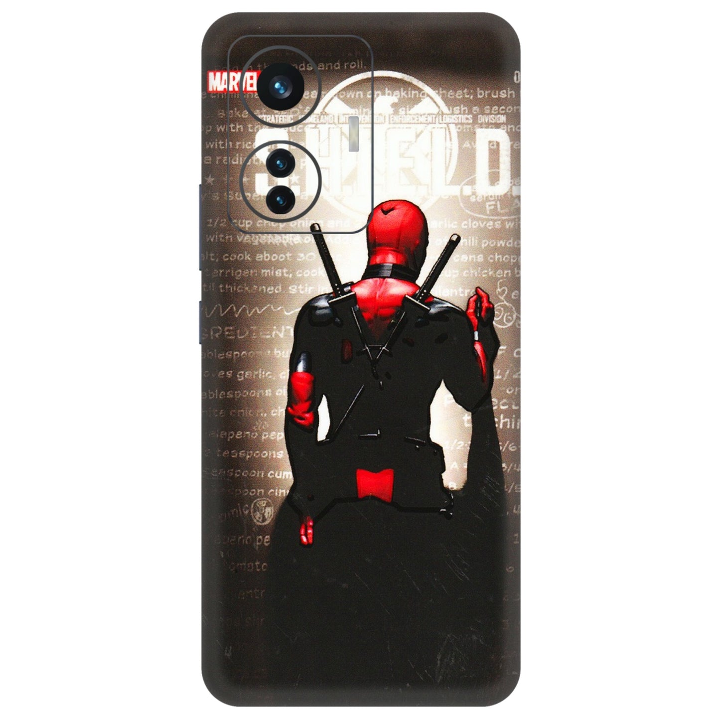 IQOO Phone Skins (All Models) - Deadpool - 3D Embossed Finish (L-56) IQOO Z6 PRO 5G