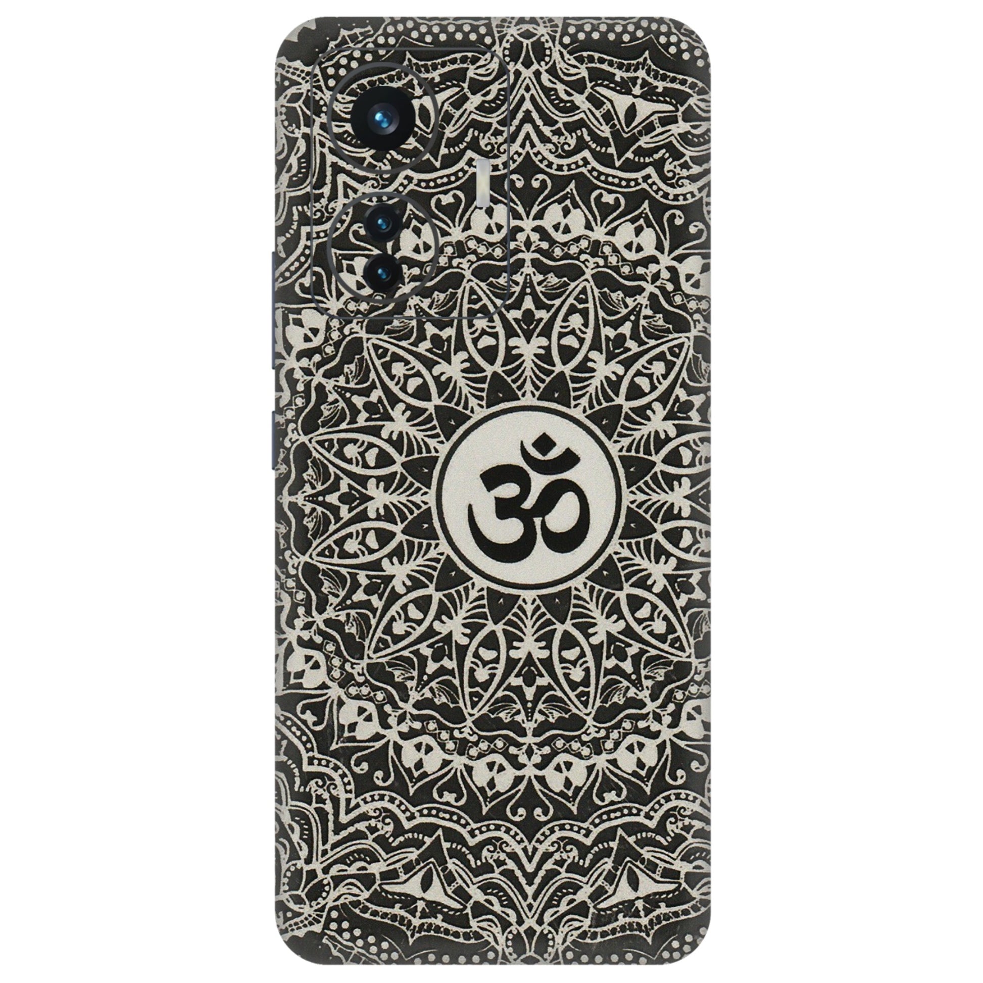 IQOO Phone Skins (All Models) - Aum Elegant Mandala - 3D Embossed Finish (L-62) IQOO Z6 PRO 5G