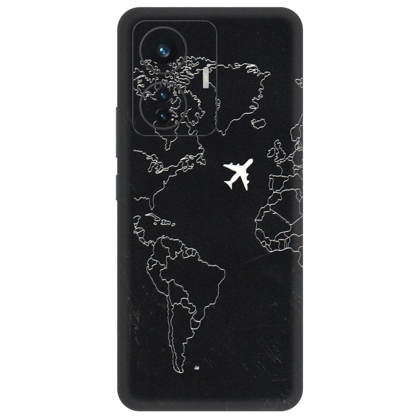 IQOO Phone Skins (All Models) - Never Ending Travel - 3D Embossed Finish (L-79) IQOO Z6 PRO 5G