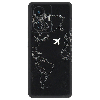 IQOO Phone Skins (All Models) - Never Ending Travel - 3D Embossed Finish (L-79) IQOO Z6 PRO 5G