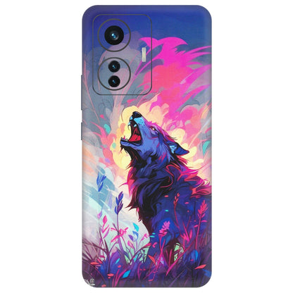 IQOO Phone Skins (All Models) - New Wild Wolf Abstract - Matte Finish (M-125) IQOO Z6 PRO 5G
