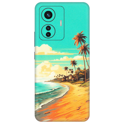 IQOO Phone Skins (All Models) - Miami Beach - Matte Finish (M-136) IQOO Z6 PRO 5G