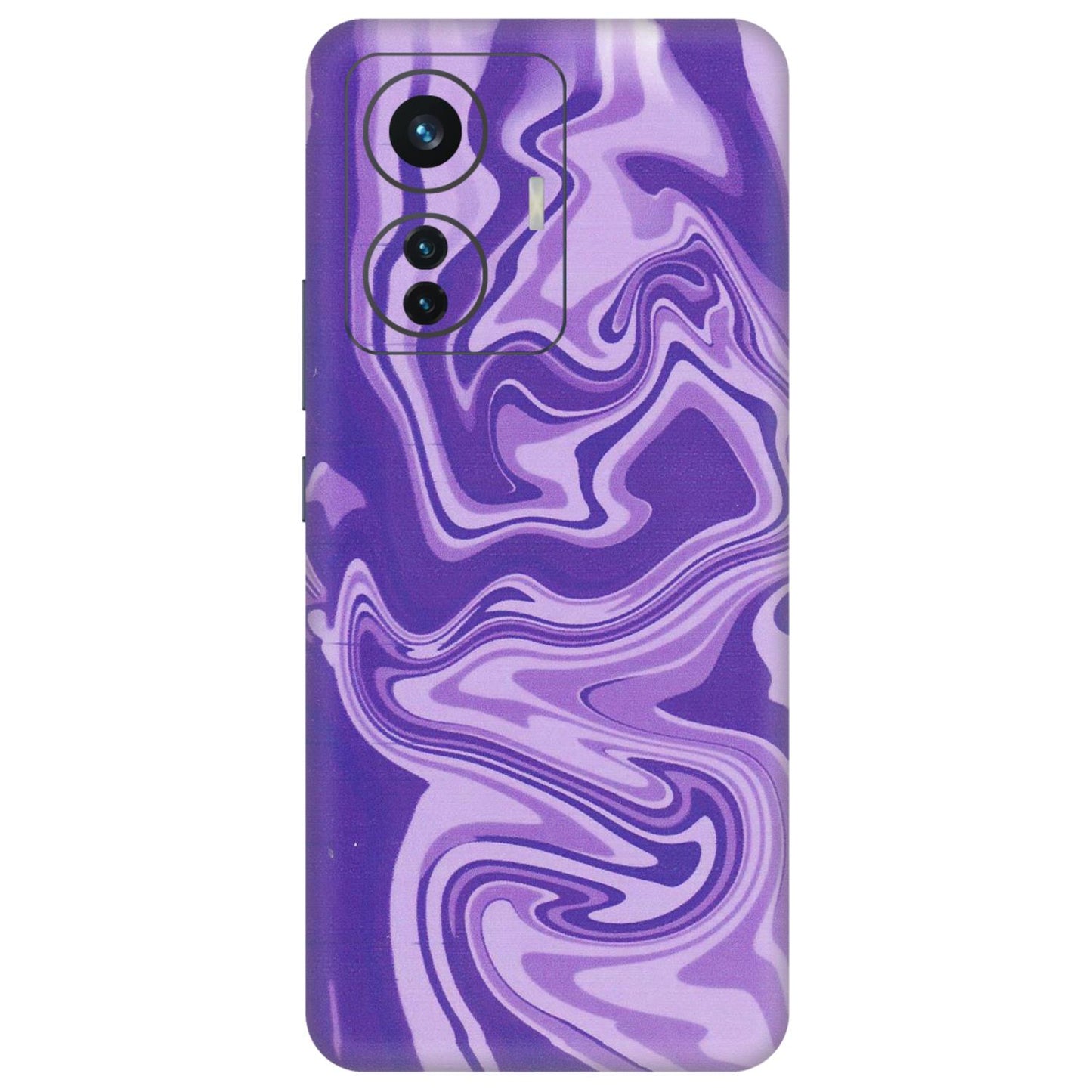 IQOO Phone Skins (All Models) - Hazy Purple Nights - Matte Finish (M-14) IQOO Z6 PRO 5G
