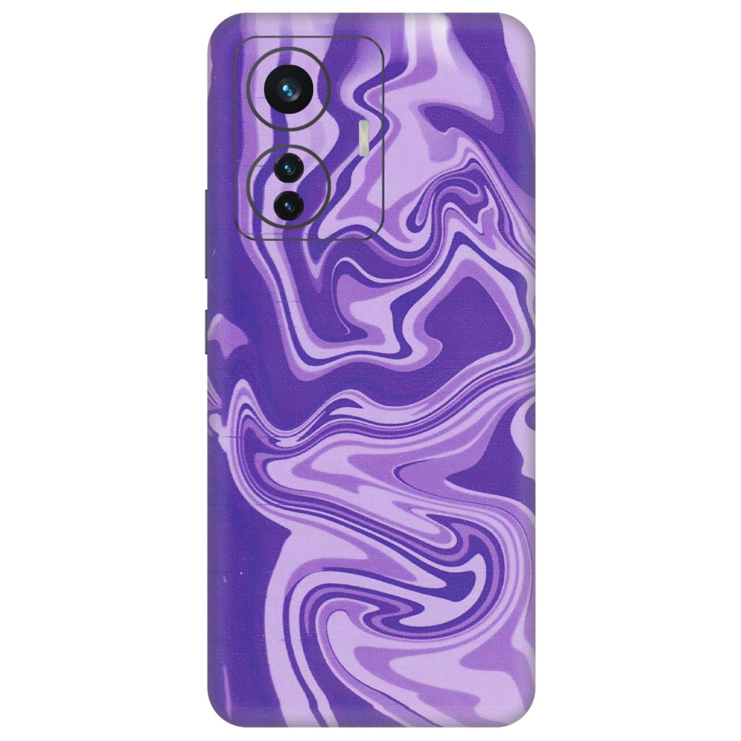 IQOO Phone Skins (All Models) - Hazy Purple Nights - Matte Finish (M-14) IQOO Z6 PRO 5G