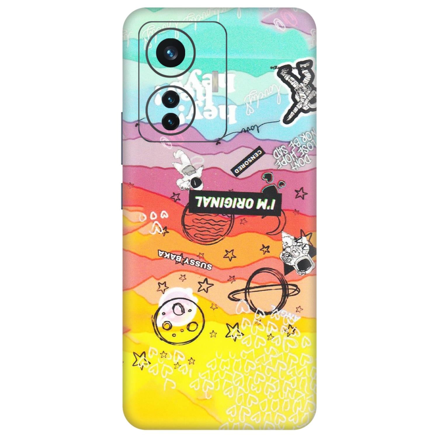 IQOO Phone Skins (All Models) - The Original Astronaut - Matte Finish (M-79) IQOO Z6 PRO 5G