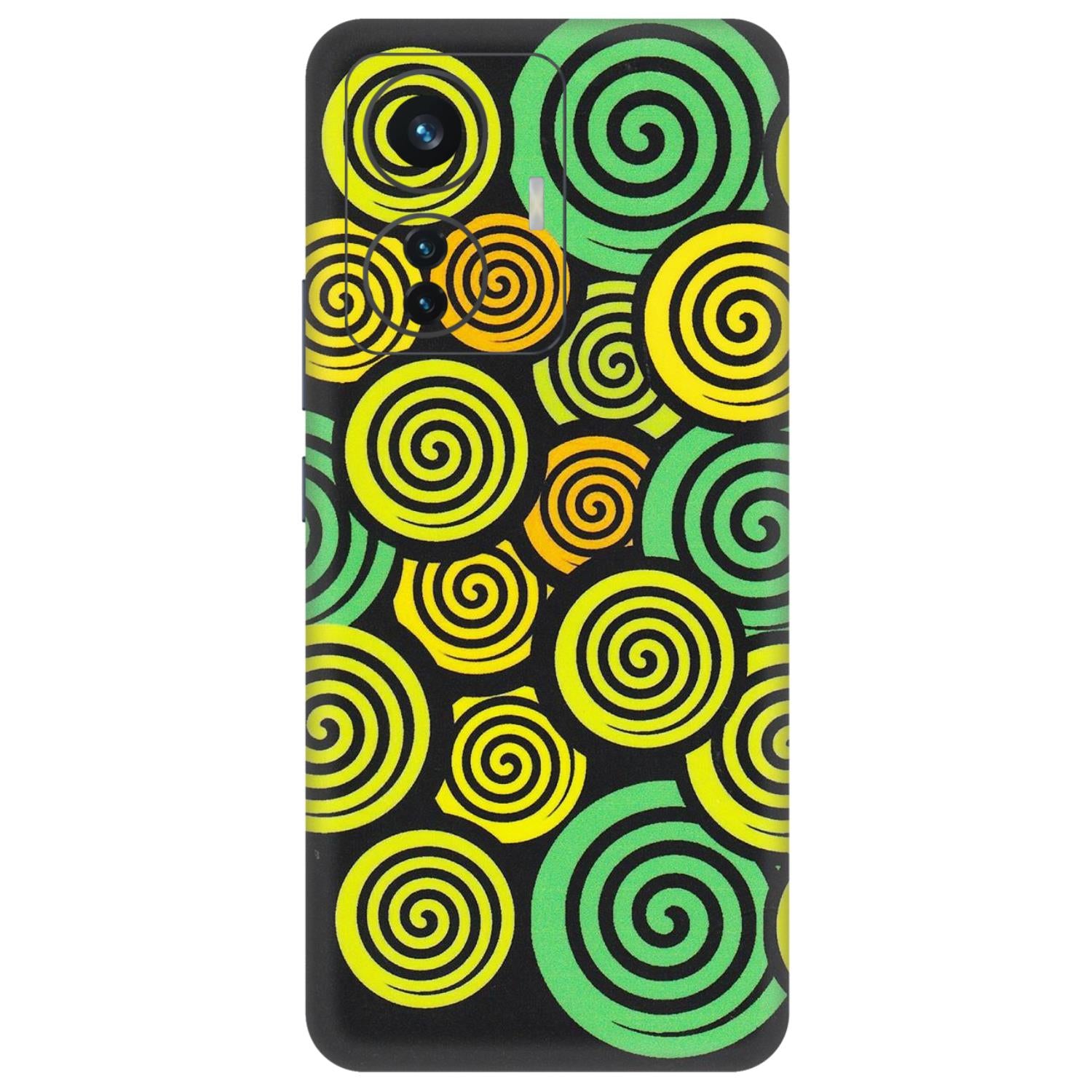 IQOO Phone Skins (All Models) - Crazy Spiral - Matte Finish (M-91) IQOO Z6 PRO 5G