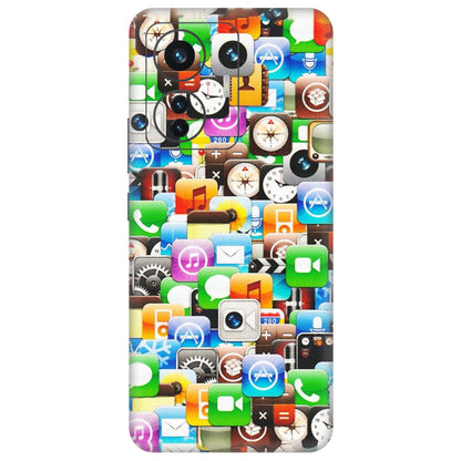 IQOO Phone Skins (All Models) - All Apple Icons - Matte Finish (M-93) IQOO Z6 PRO 5G