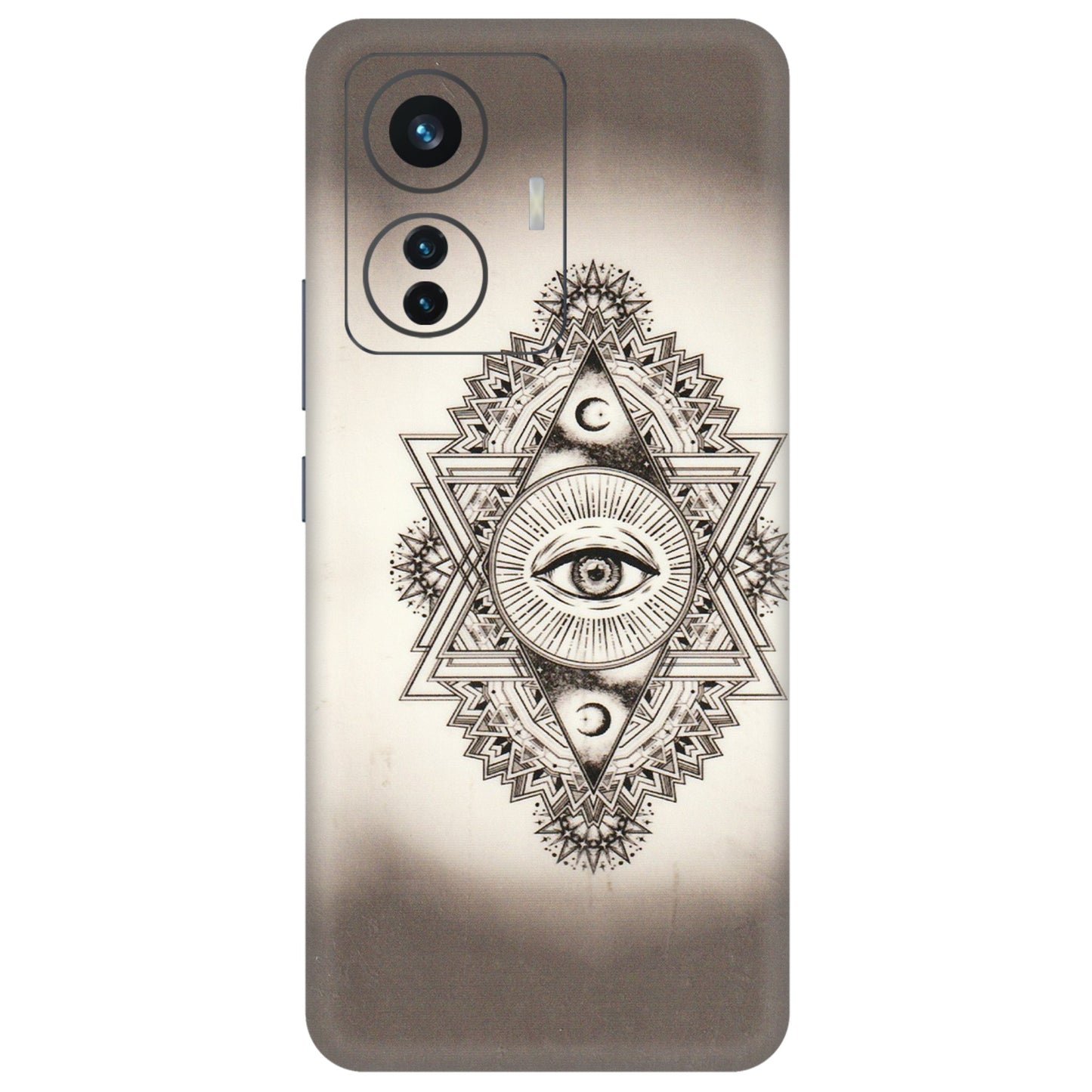 IQOO Phone Skins (All Models) - Illuminati Great Eye - Transparent Finish (T-14) IQOO Z6 PRO 5G