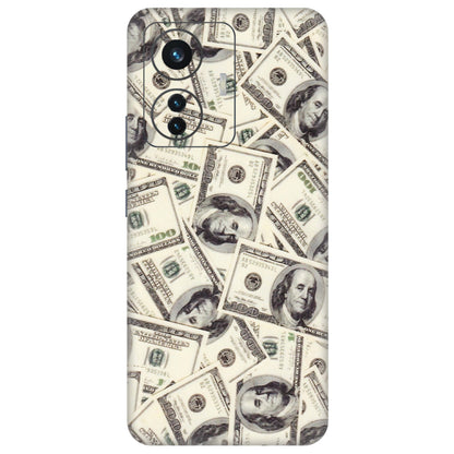 IQOO Phone Skins (All Models) - Dollar Lover - Transparent Finish (T-17) IQOO Z6 PRO 5G