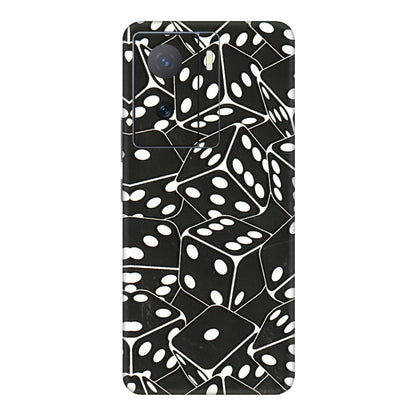 IQOO Phone Skins (All Models) - Big Black Dices - 3D Embossed Finish (L-106) IQOO Z7