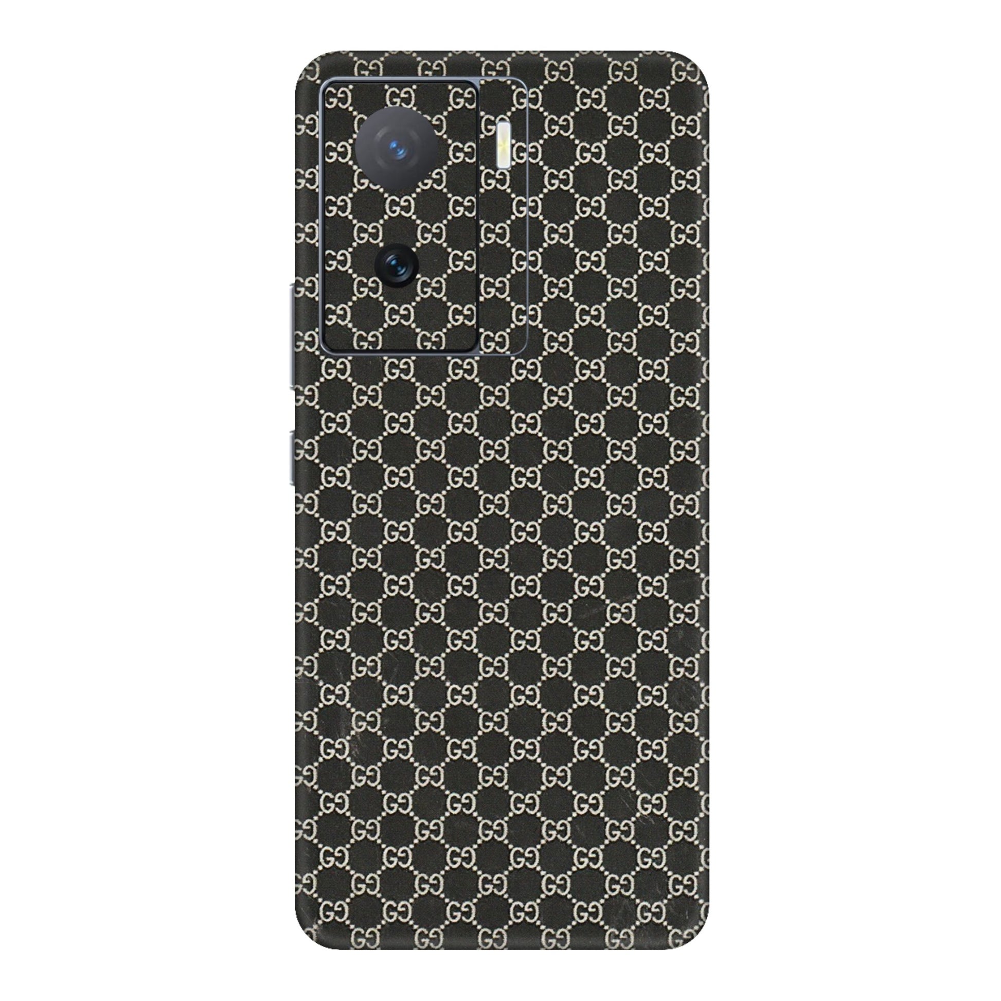 IQOO Phone Skins (All Models) - Black G Print - 3D Embossed Finish (L-109) IQOO Z7