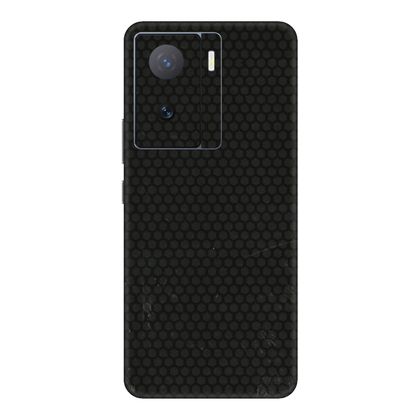 IQOO Phone Skins (All Models) - Black honeycomb - 3D Embossed Finish (L-114) IQOO Z7