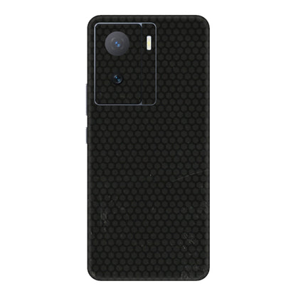 IQOO Phone Skins (All Models) - Black honeycomb - 3D Embossed Finish (L-114) IQOO Z7