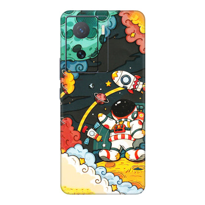 IQOO Phone Skins (All Models) - Astronauts & Spaceship - 3D Embossed Finish (L-145) IQOO Z7