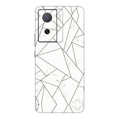 IQOO Phone Skins (All Models) - Luxury White Marble Effect - 3D Embossed Finish (L-168) IQOO Z7