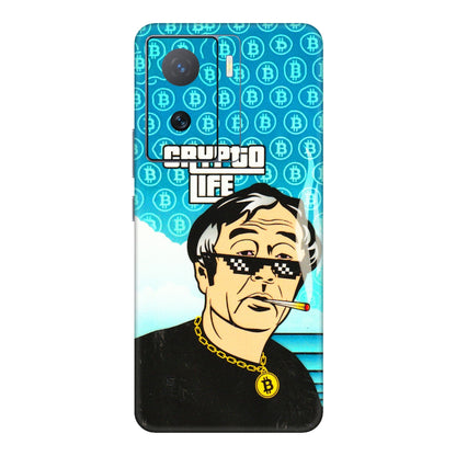 IQOO Phone Skins (All Models) - Crypto Thug Life - 3D Embossed Finish (L-179) IQOO Z7