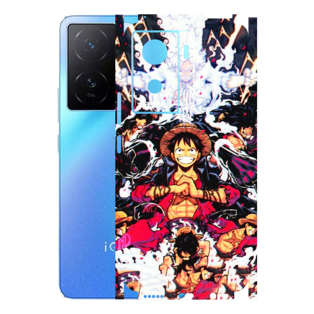 IQOO Phone Skins (All Models) - Luffy Anime Character - 3D Embossed Finish (L-203) IQOO Z7