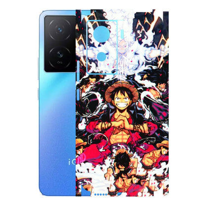 IQOO Phone Skins (All Models) - Luffy Anime Character - 3D Embossed Finish (L-203) IQOO Z7
