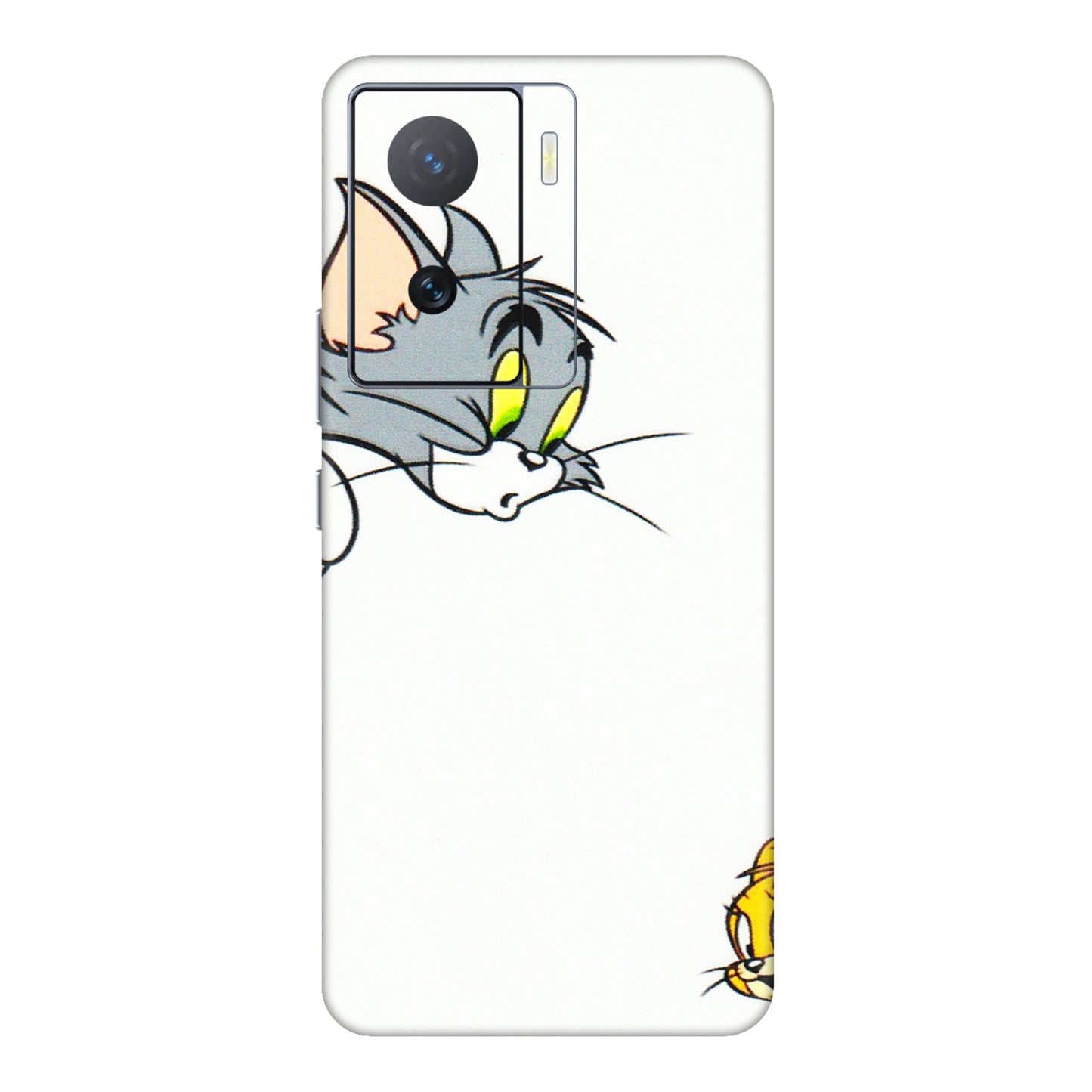 IQOO Phone Skins (All Models) - Cute Tom And Jerry - 3D Embossed Finish (L-220) IQOO Z7