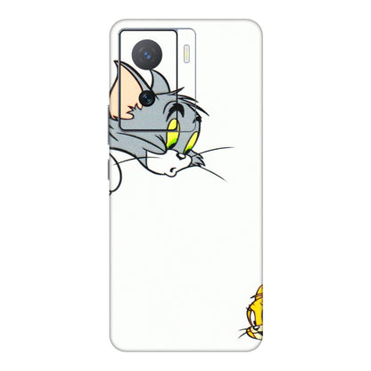 IQOO Phone Skins (All Models) - Cute Tom And Jerry - 3D Embossed Finish (L-220) IQOO Z7