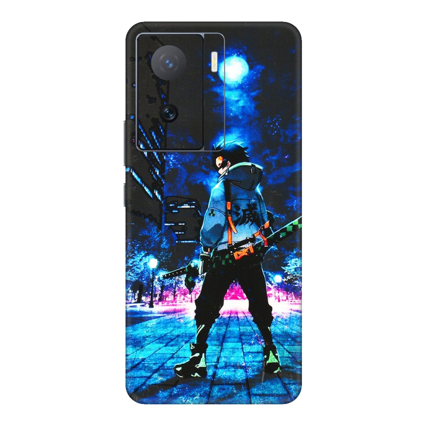 IQOO Phone Skins (All Models) - Demon Slayer Sword - 3D Embossed Finish (L-247) IQOO Z7