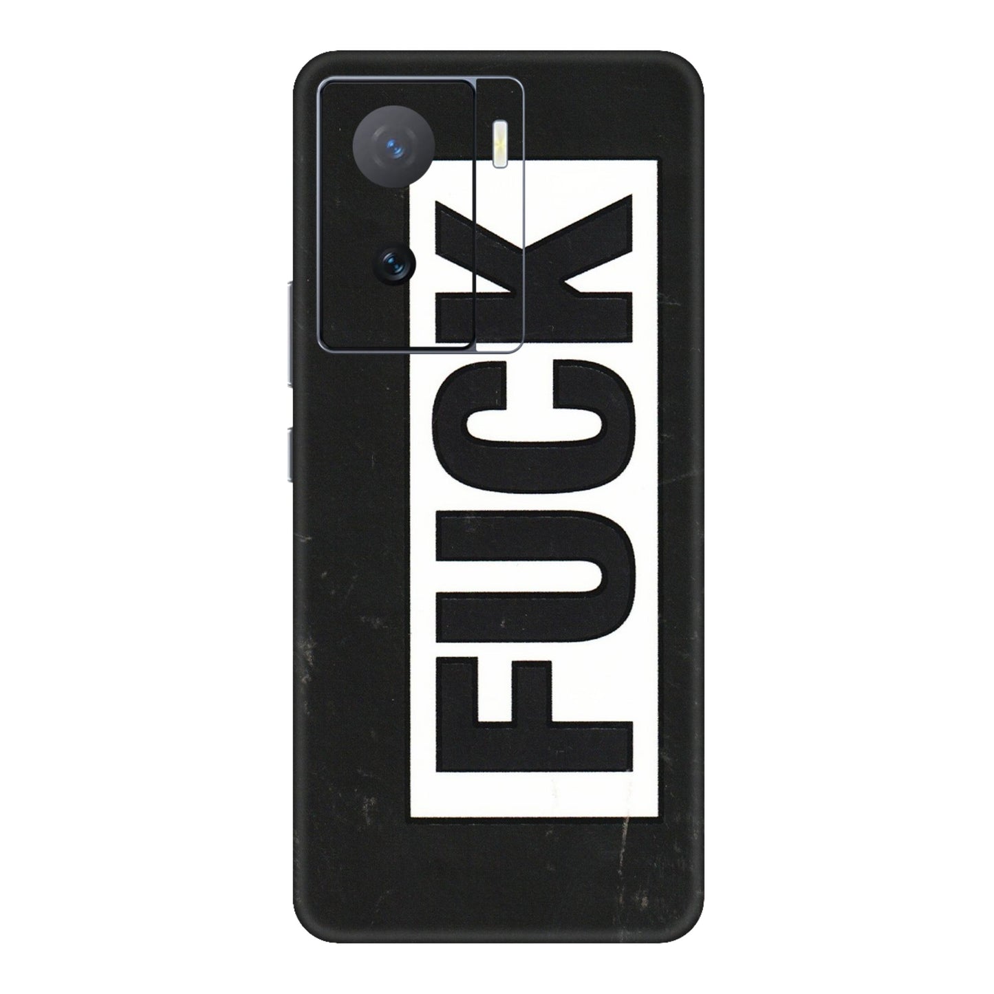 IQOO Phone Skins (All Models) - The F Word - 3D Embossed Finish (L-255) IQOO Z7