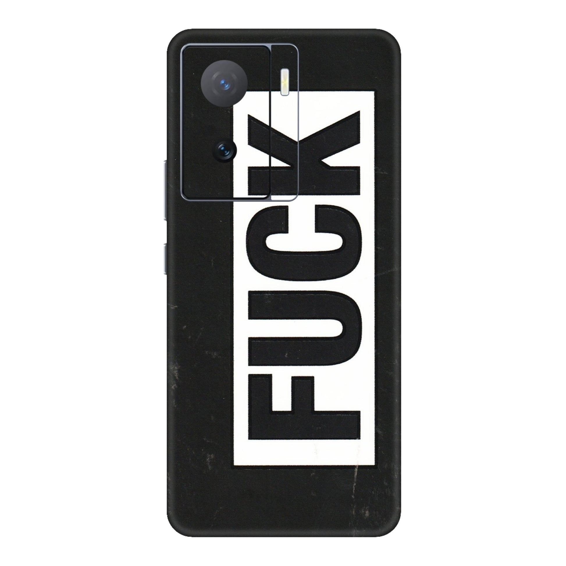 IQOO Phone Skins (All Models) - The F Word - 3D Embossed Finish (L-255) IQOO Z7