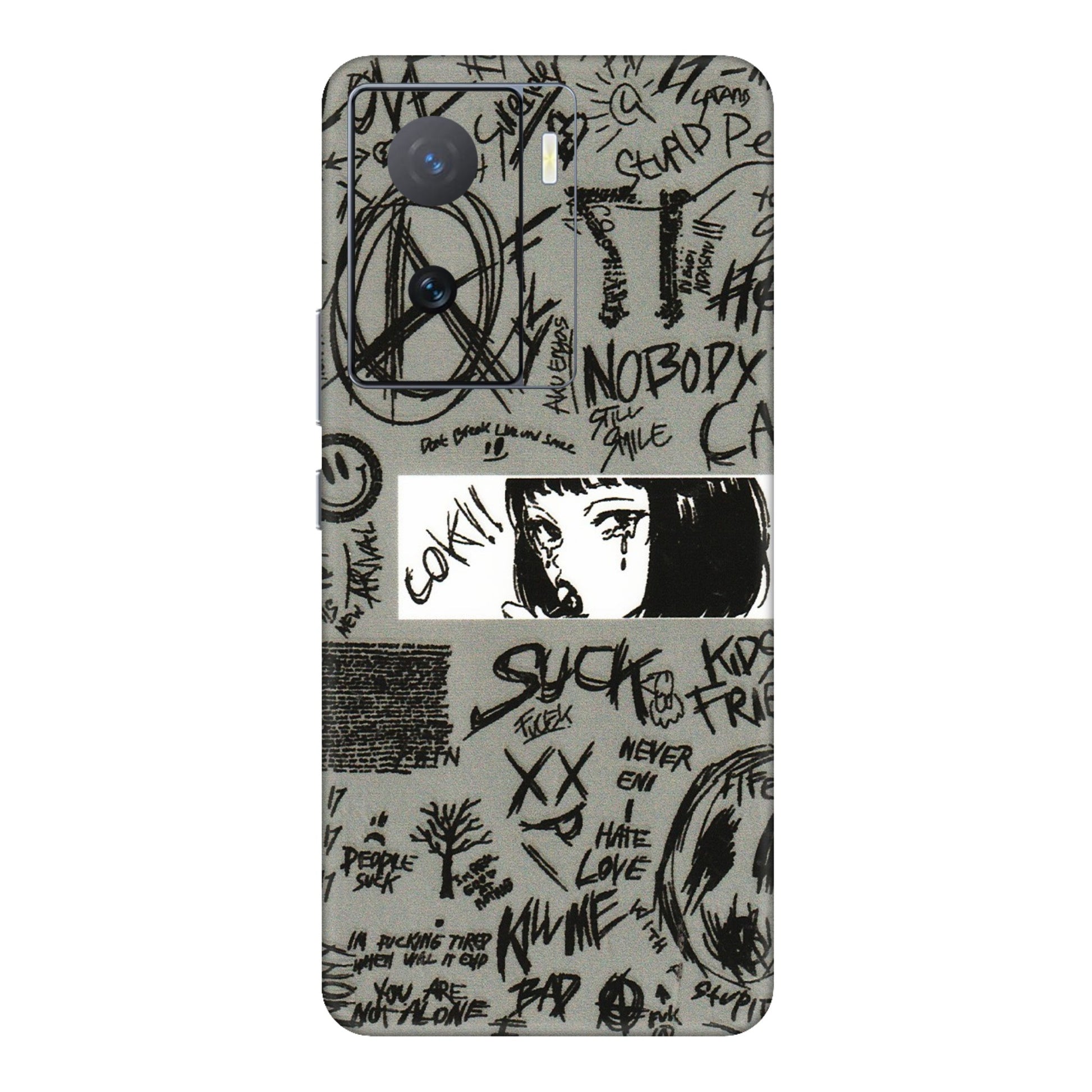 IQOO Phone Skins (All Models) - Never Have Love Anime - 3D Embossed Finish (L-260) IQOO Z7