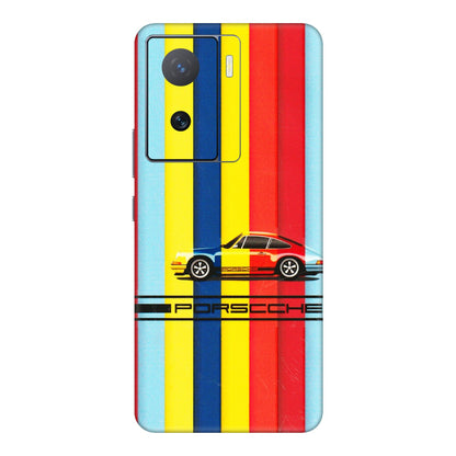 IQOO Phone Skins (All Models) - Multicolour Porche - 3D Embossed Finish (L-39) IQOO Z7