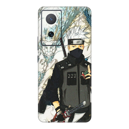 IQOO Phone Skins (All Models) - Kakashi Hatake Naruto Anime - 3D Embossed Finish (L-46) IQOO Z7