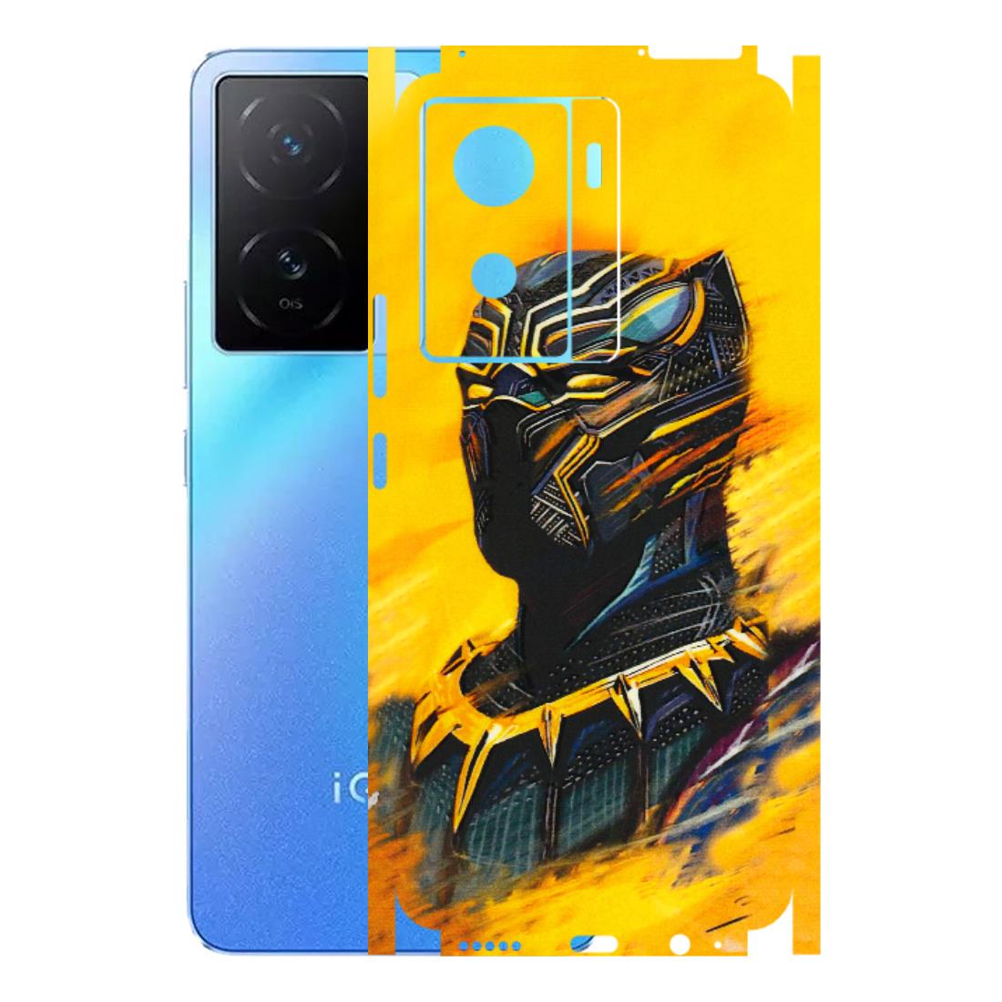IQOO Phone Skins (All Models) - Yellow Panther - 3D Embossed Finish (L-54) IQOO Z7