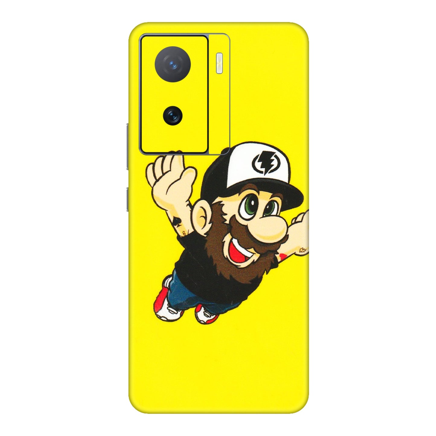 IQOO Phone Skins (All Models) - Flying Beardo - 3D Embossed Finish (L-60) IQOO Z7
