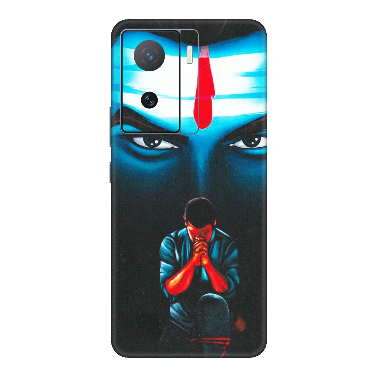 IQOO Phone Skins (All Models) - Mahakal Bhakt - Matte Finish (M-112) IQOO Z7