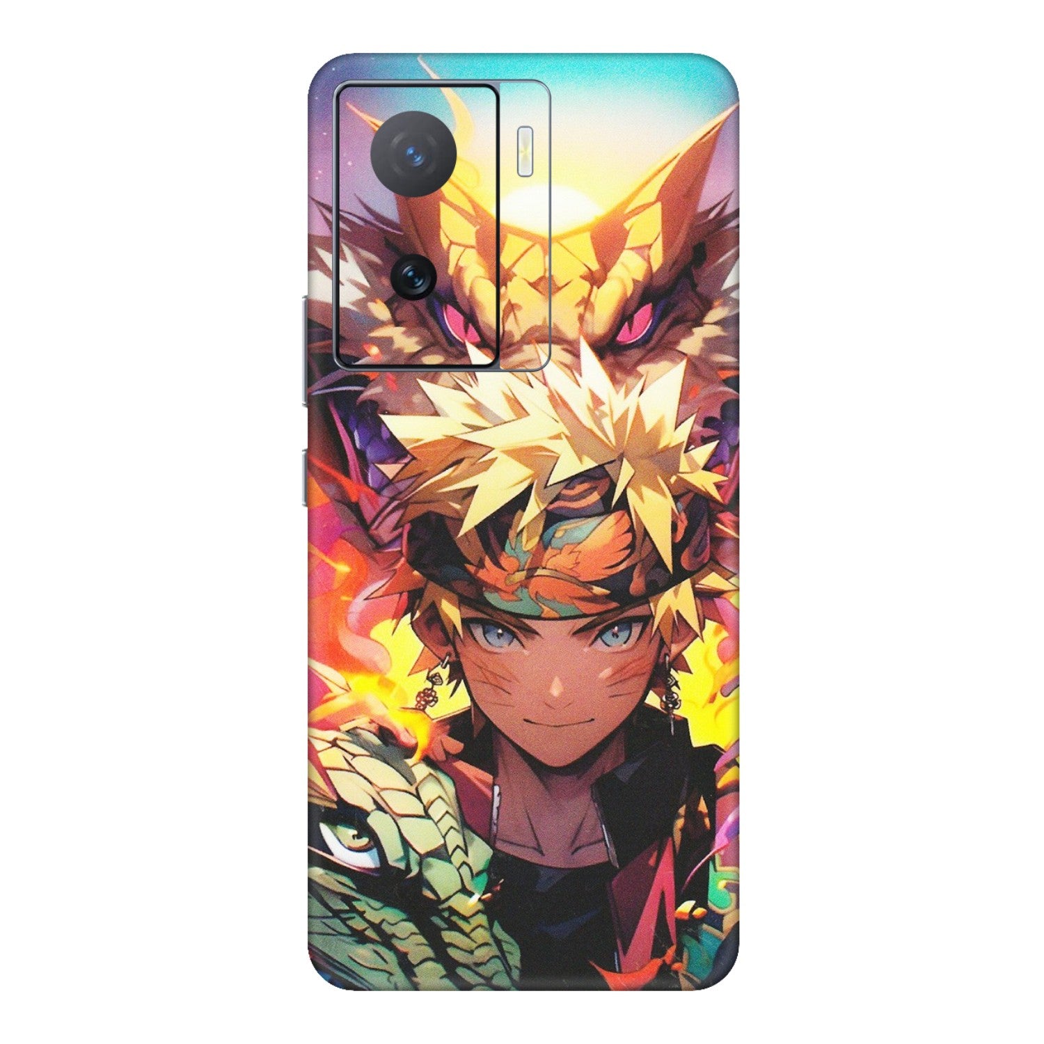 IQOO Phone Skins (All Models) - Angry Naruto Anime - Matte Finish (M-148) IQOO Z7