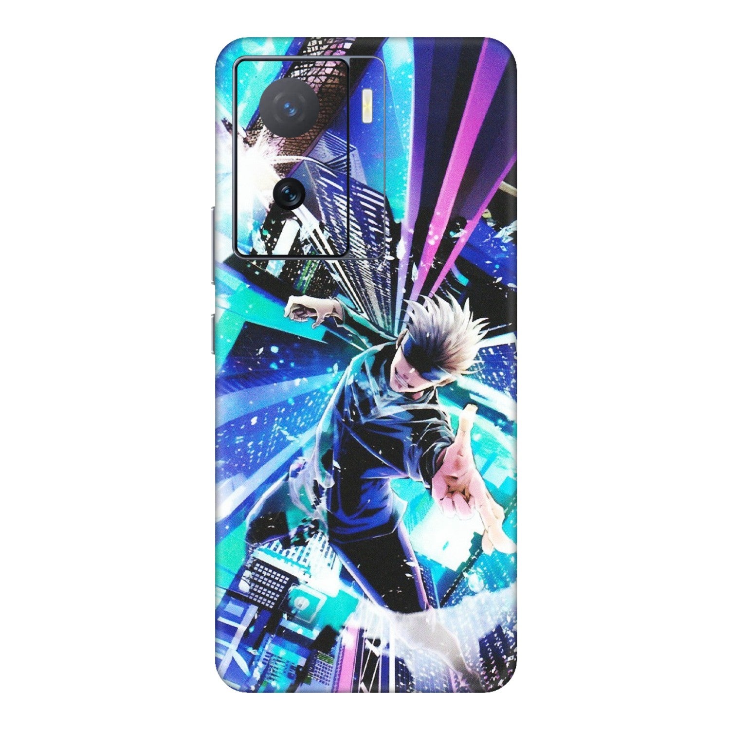 IQOO Phone Skins (All Models) - Manga Action Jujustu Kaisen Anime - Matte Finish (M-155) IQOO Z7