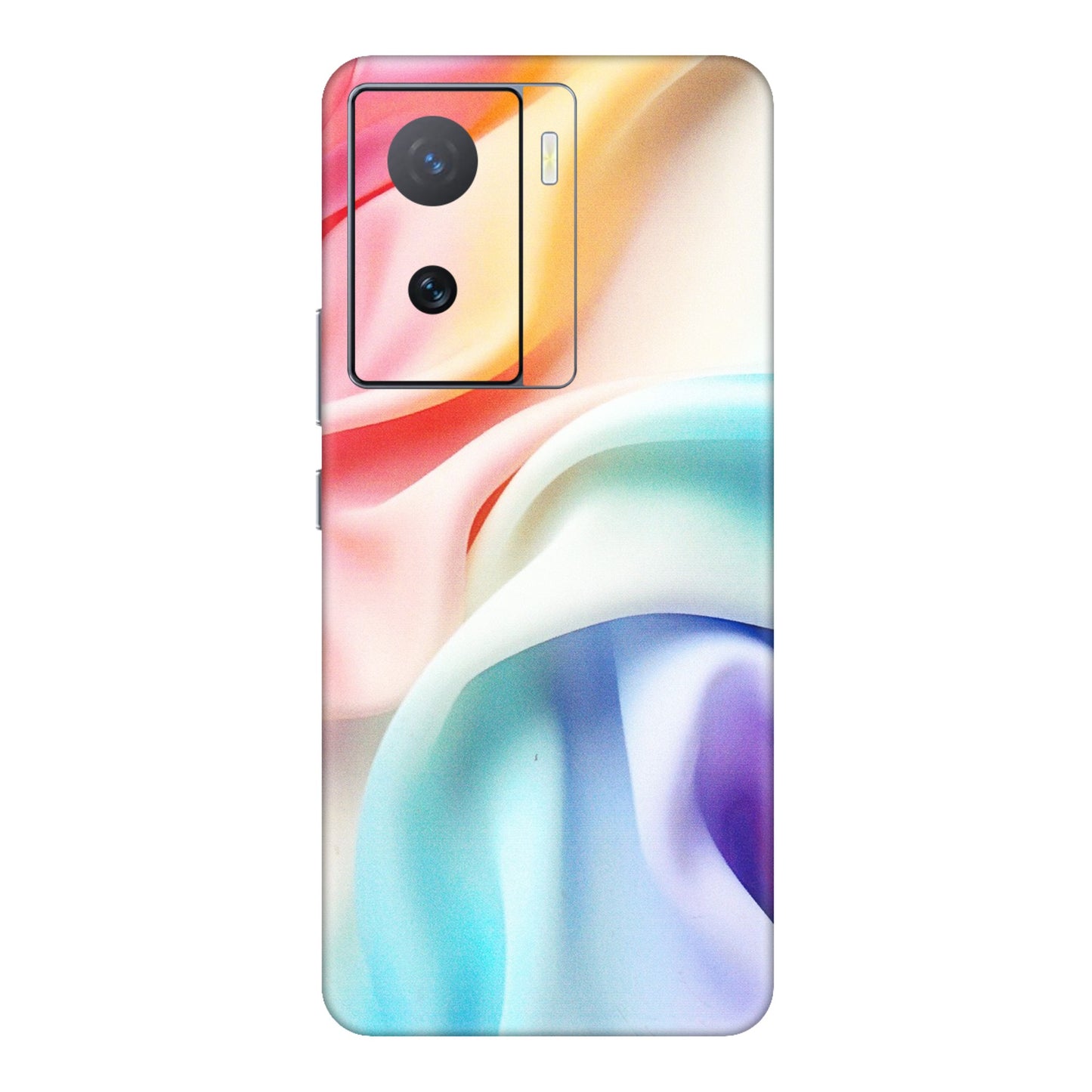 IQOO Phone Skins (All Models) - Colourful Silk Cloth - Matte Finish (M-165) IQOO Z7