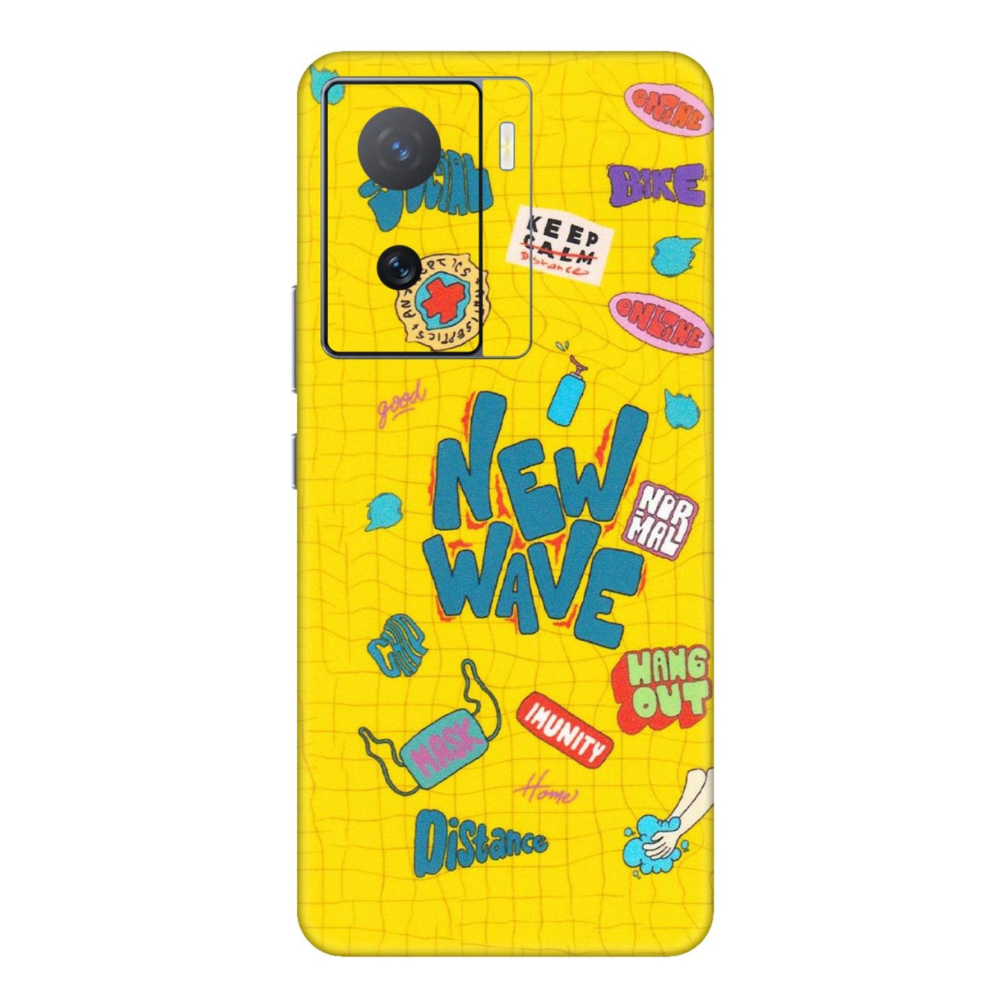 IQOO Phone Skins (All Models) - New Wave Life - Matte Finish (M-17) IQOO Z7