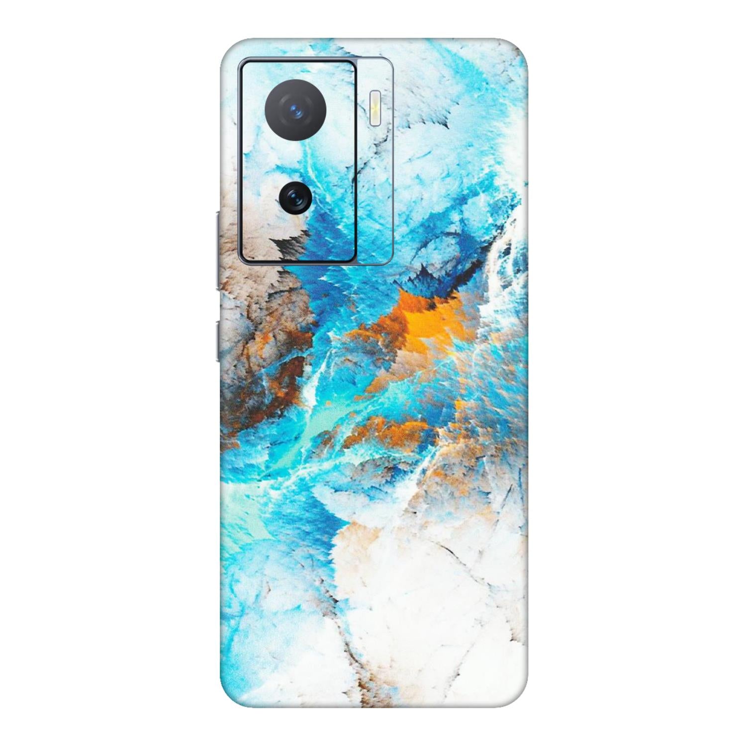 IQOO Phone Skins (All Models) - Blue Waves Abstract - Matte Finish (M-19) IQOO Z7