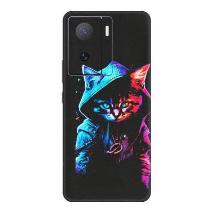 IQOO Phone Skins (All Models) - Cyberpunk Cat - Matte Finish (M-45) IQOO Z7