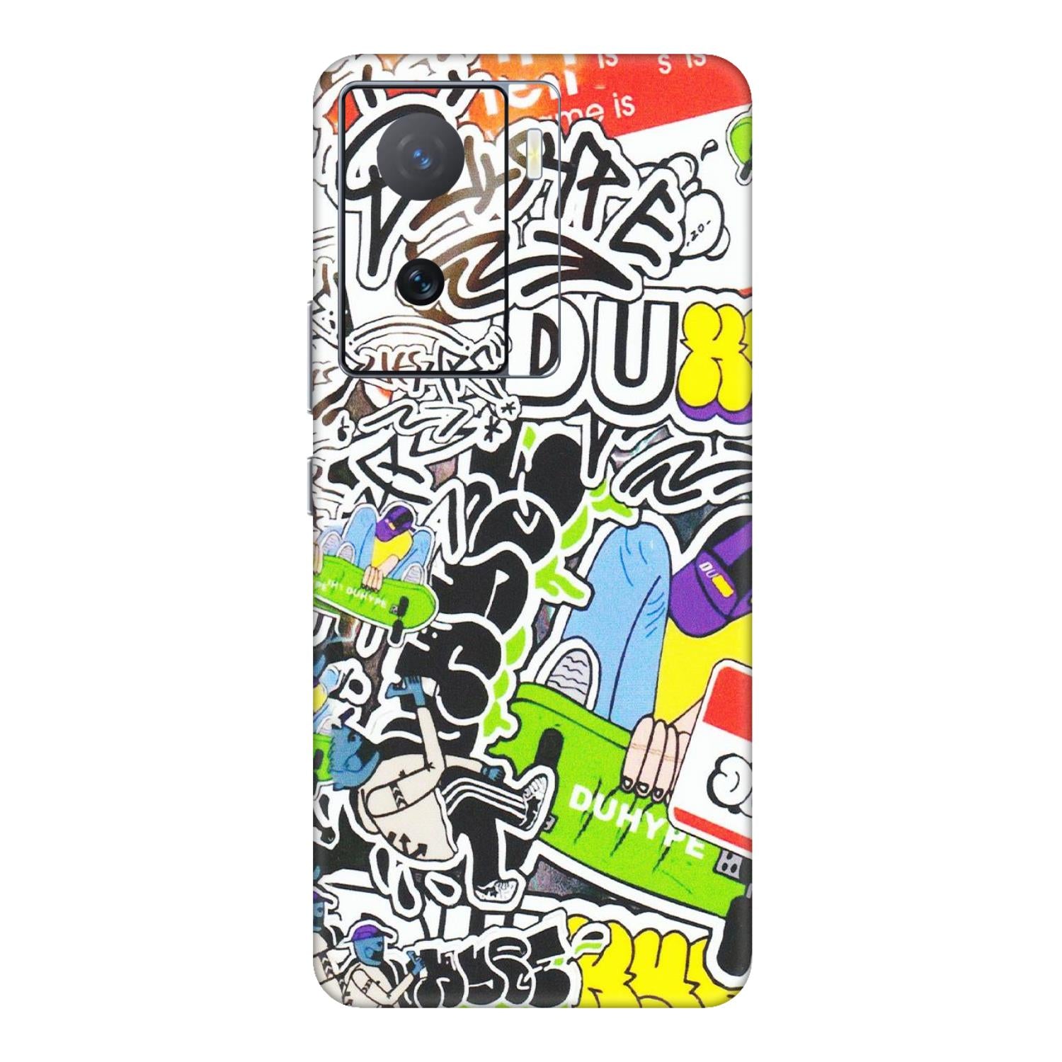 IQOO Phone Skins (All Models) - Dope Graffiti - Matte Finish (M-61) IQOO Z7