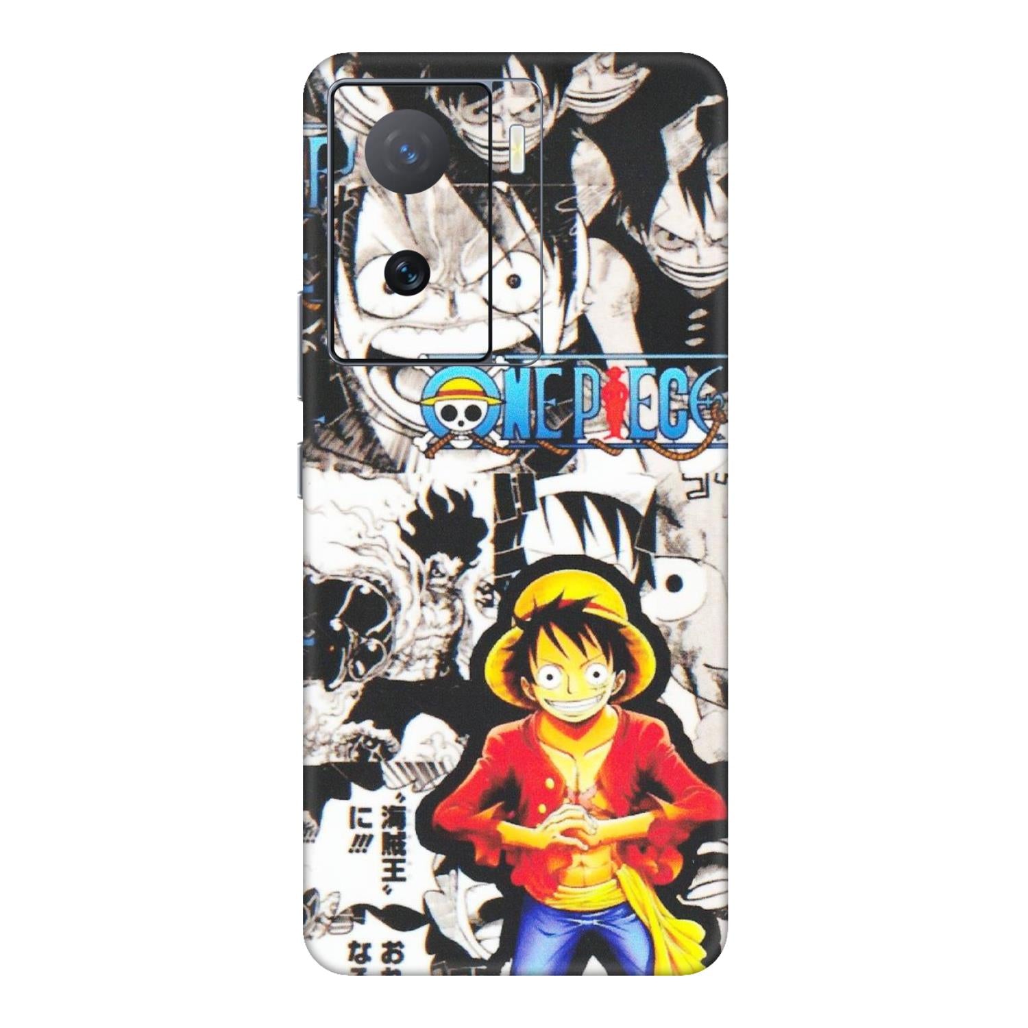 IQOO Phone Skins (All Models) - One Piece B&W - Matte Finish (M-63) IQOO Z7