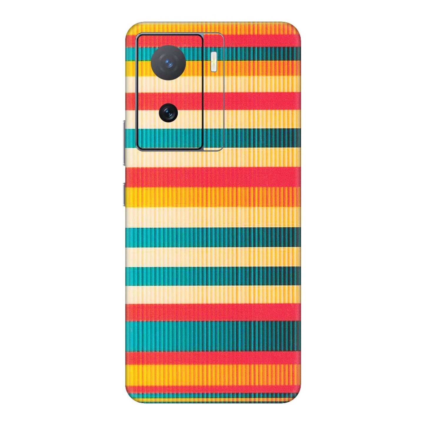IQOO Phone Skins (All Models) - Colourful Stripes Soothing Effect - Matte Finish (M-86) IQOO Z7