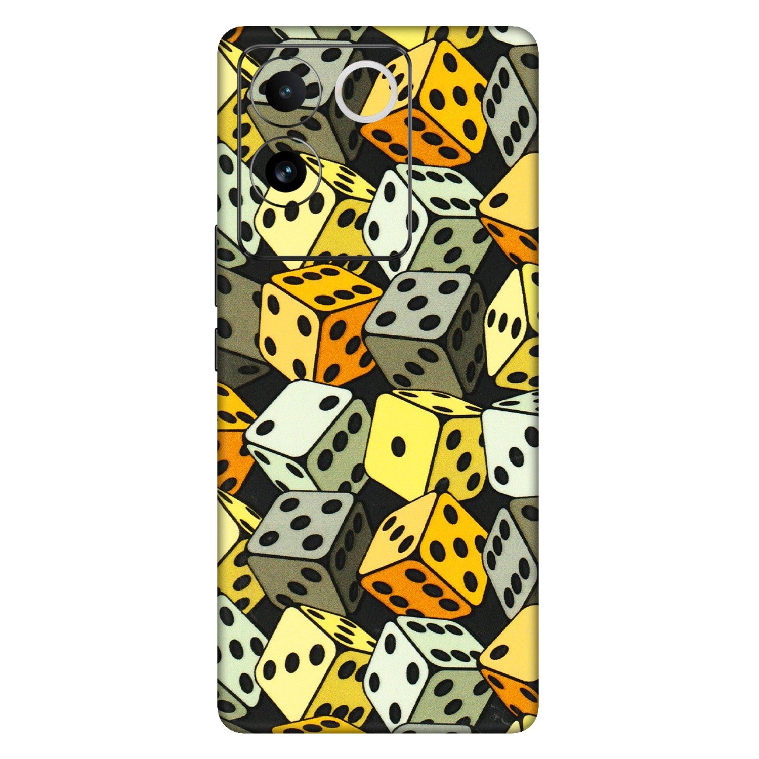 IQOO Phone Skins (All Models) - Dices Of Life - 3D Embossed Finish (L-04) IQOO Z7 Pro