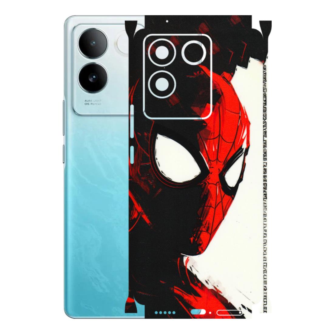 IQOO Phone Skins (All Models) - Spiderman Killer Face - 3D Embossed Finish (L-17) IQOO Z7 Pro