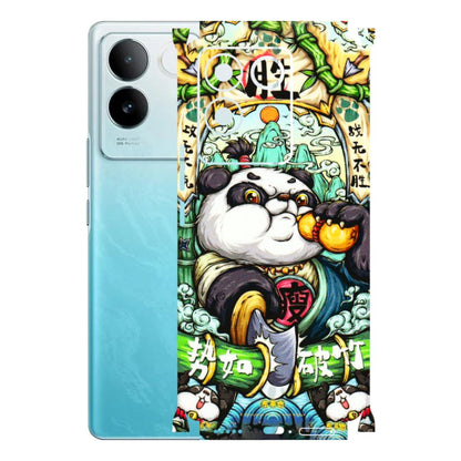 IQOO Phone Skins (All Models) - Royal Rich Panda - 3D Embossed Finish (L-170) IQOO Z7 Pro