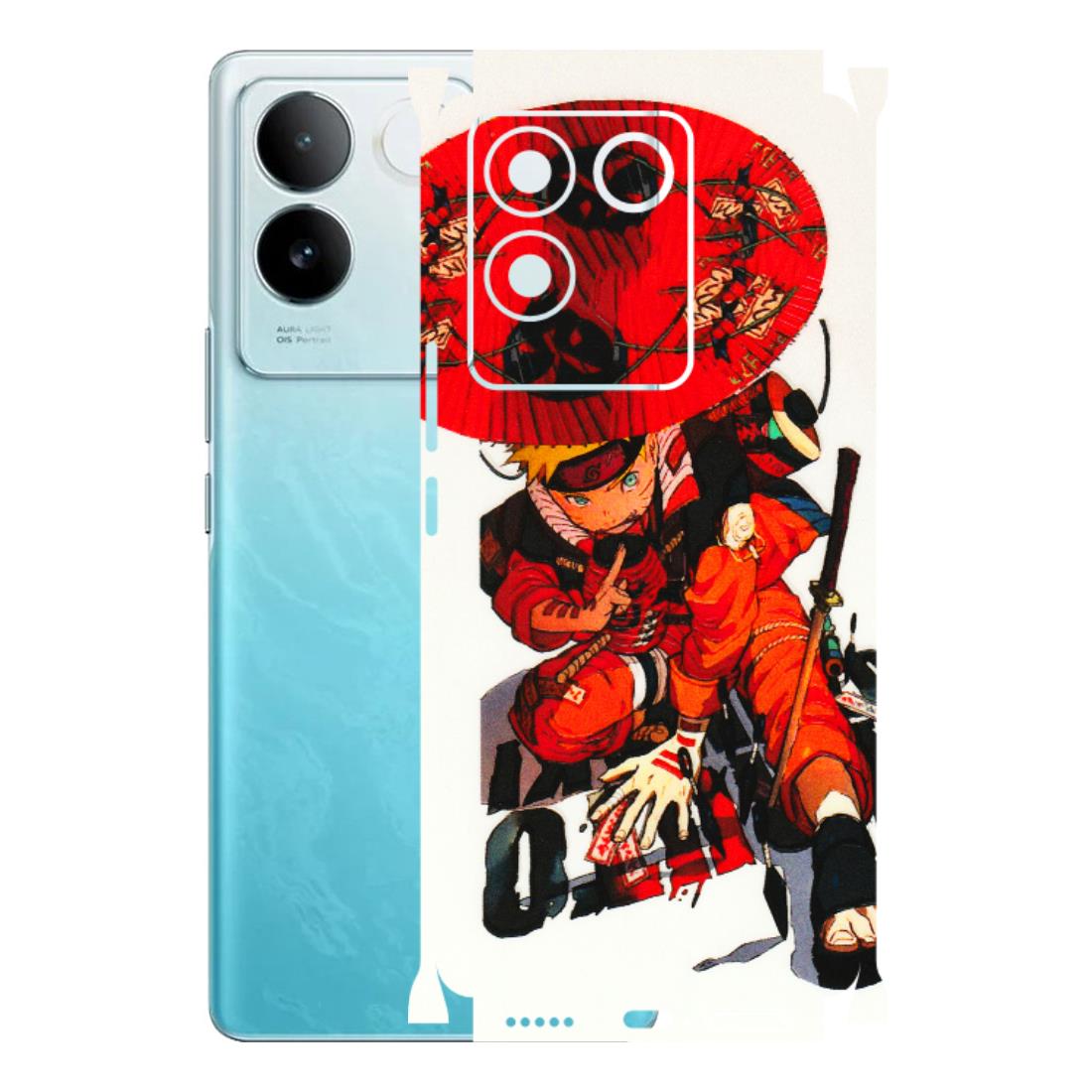 IQOO Phone Skins (All Models) - Naruto - 3D Embossed Finish (L-208) IQOO Z7 Pro