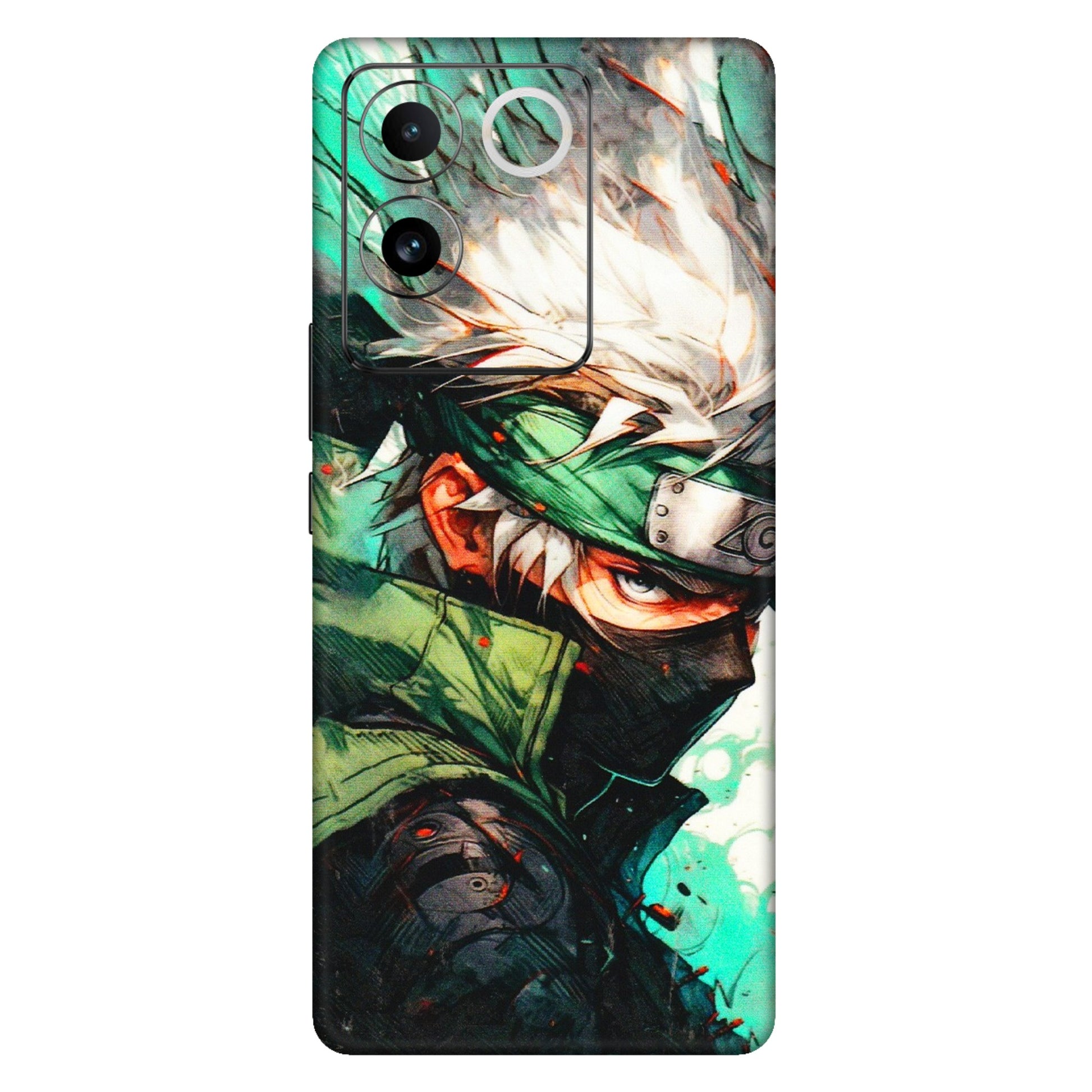 IQOO Phone Skins (All Models) - Kakashi Side Profile - 3D Embossed Finish (L-249) IQOO Z7 Pro