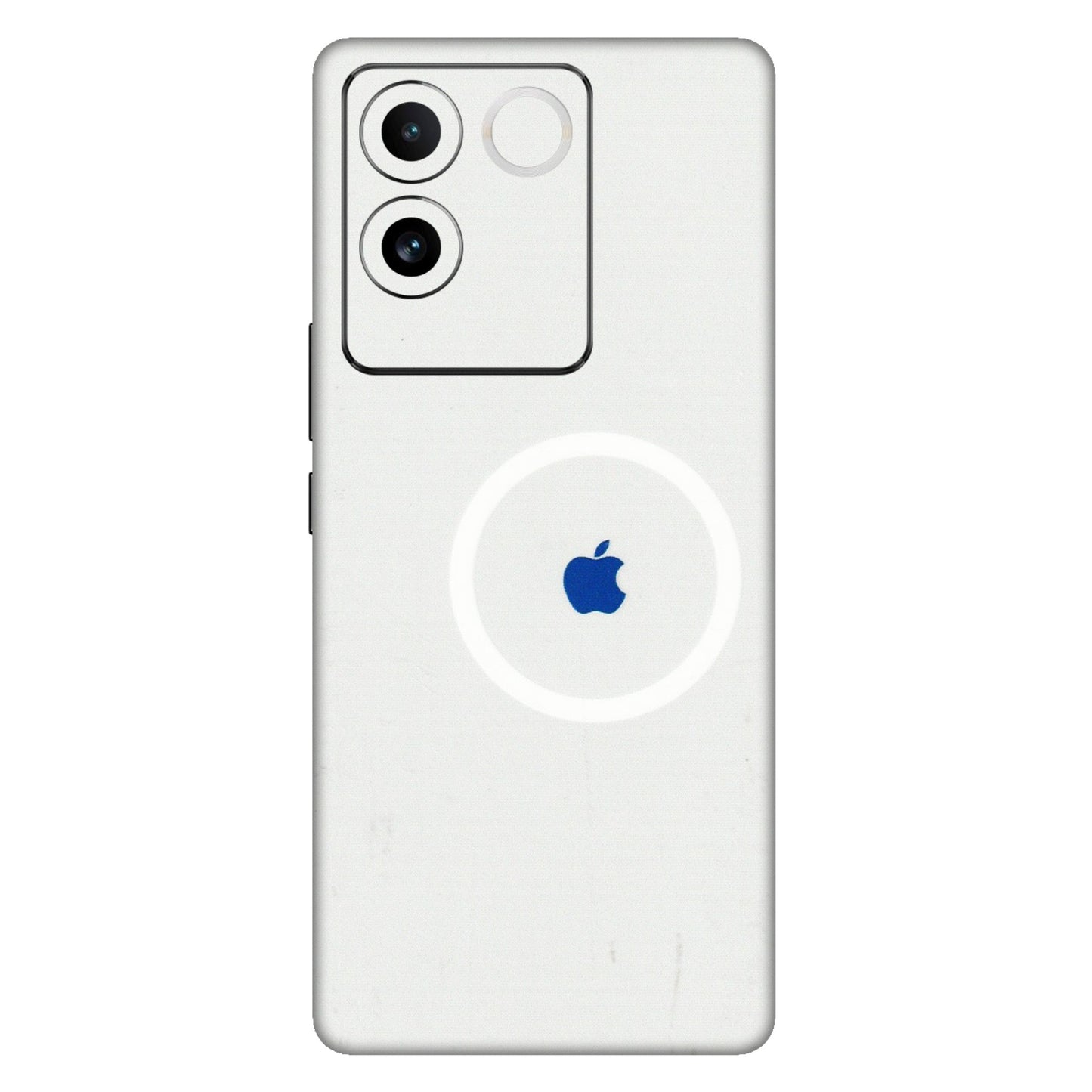 IQOO Phone Skins (All Models) - iPhone Magsafe Logo - 3D Embossed Finish (L-320) IQOO Z7 Pro