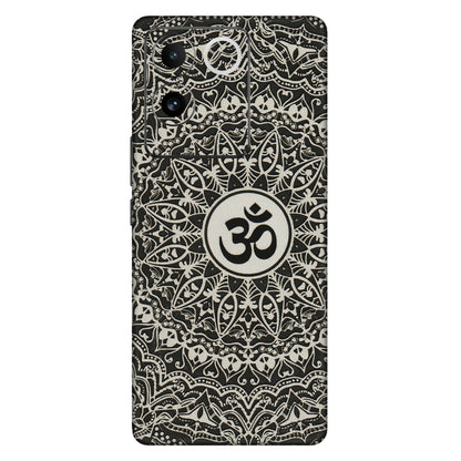 IQOO Phone Skins (All Models) - Aum Elegant Mandala - 3D Embossed Finish (L-62) IQOO Z7 Pro