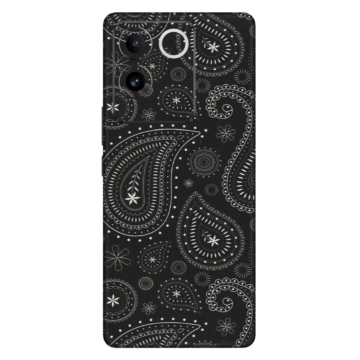 IQOO Phone Skins (All Models) - Black Sober Kerry - Matte Finish (M-37) IQOO Z7 Pro